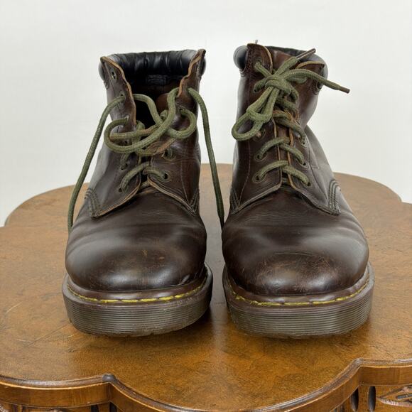 Dr. Martens Vintage Brown Leather 8-Eye Boots Made in England US Men\'s 12 main image 5